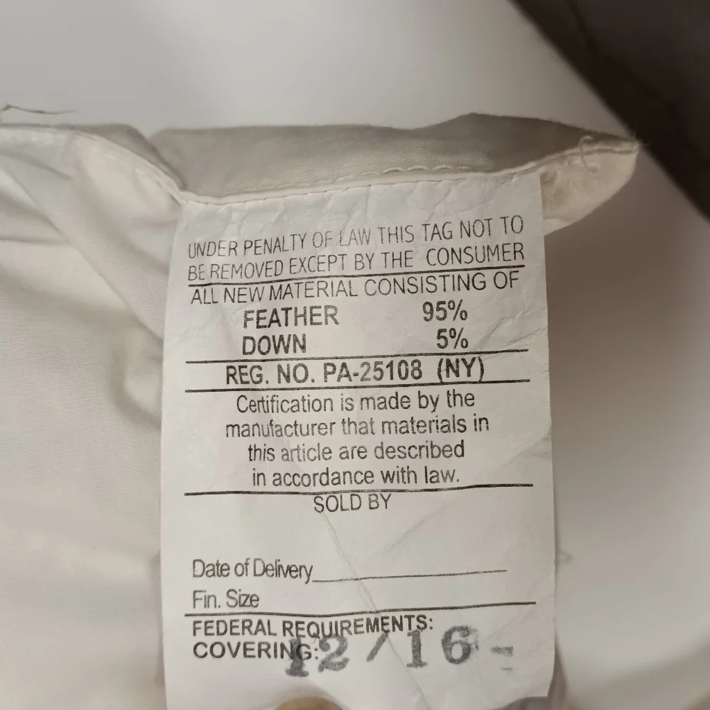 Pottery Barn Fine Cotton Embroidery Border Lumbar Pillow + Insert